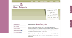 Desktop Screenshot of gyansangrah.com